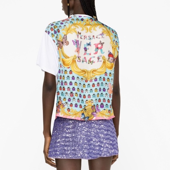 Versace butterflies logo top with Medusa pin - Picture 1 of 10